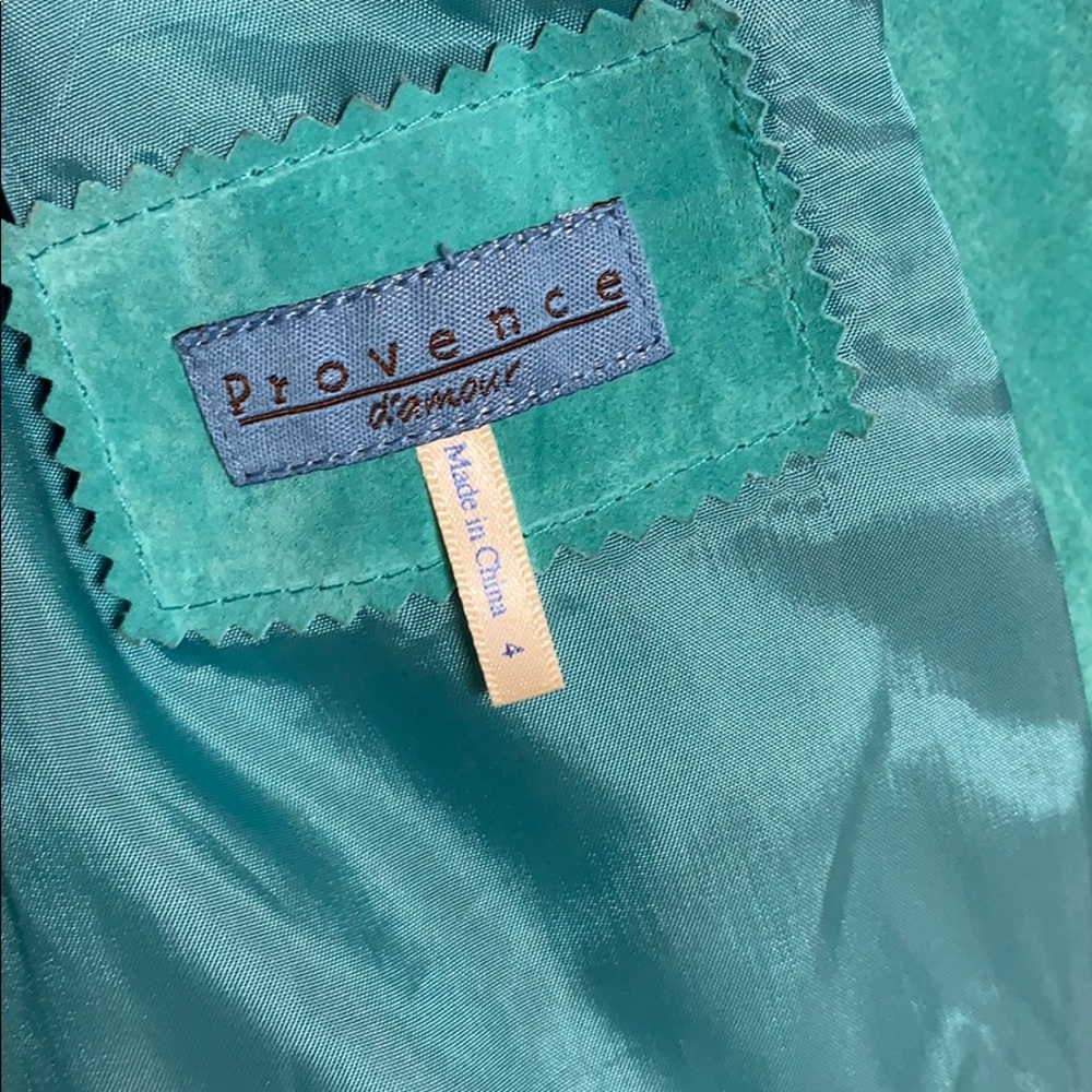 Vintage Province d’amour Suede Jacket - Picture 11 of 13